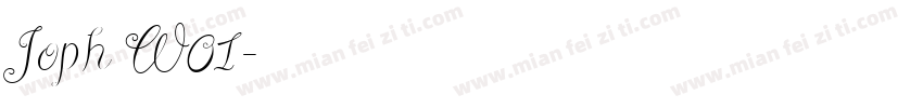 Joph W01字体转换